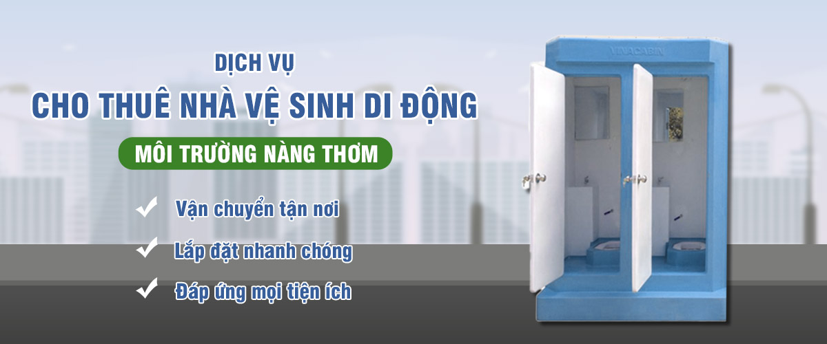 Cho thuê nhà vệ sinh di động Phú Yên