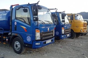 Xe hút chất thải hầm vệ sinh