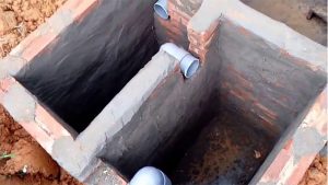 đặt bể phốt trong nhà