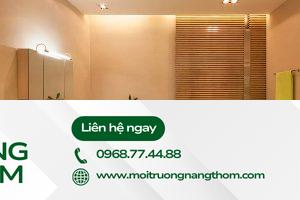 Một số điều cần lưu ý khi trồng cây trong nhà vệ sinh