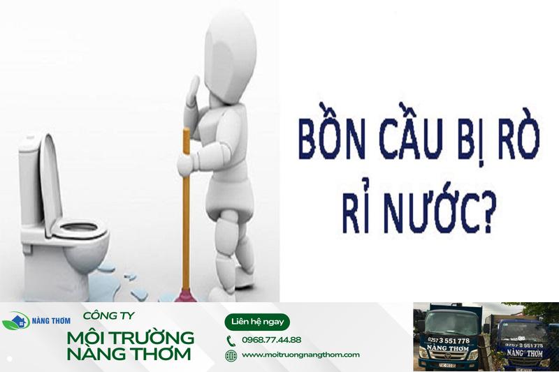 nguyên nhân bồn cầu bị rỉ nước