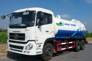 Hút hầm cầu ở Sông Cầu