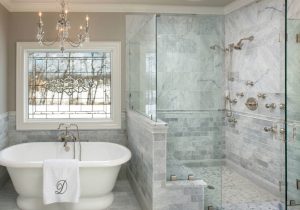 Mẫu nhà tắm kính Bắc Âu