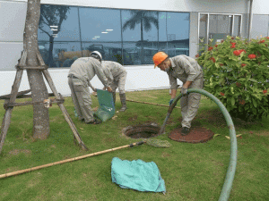 Khử mùi hôi hầm cầu