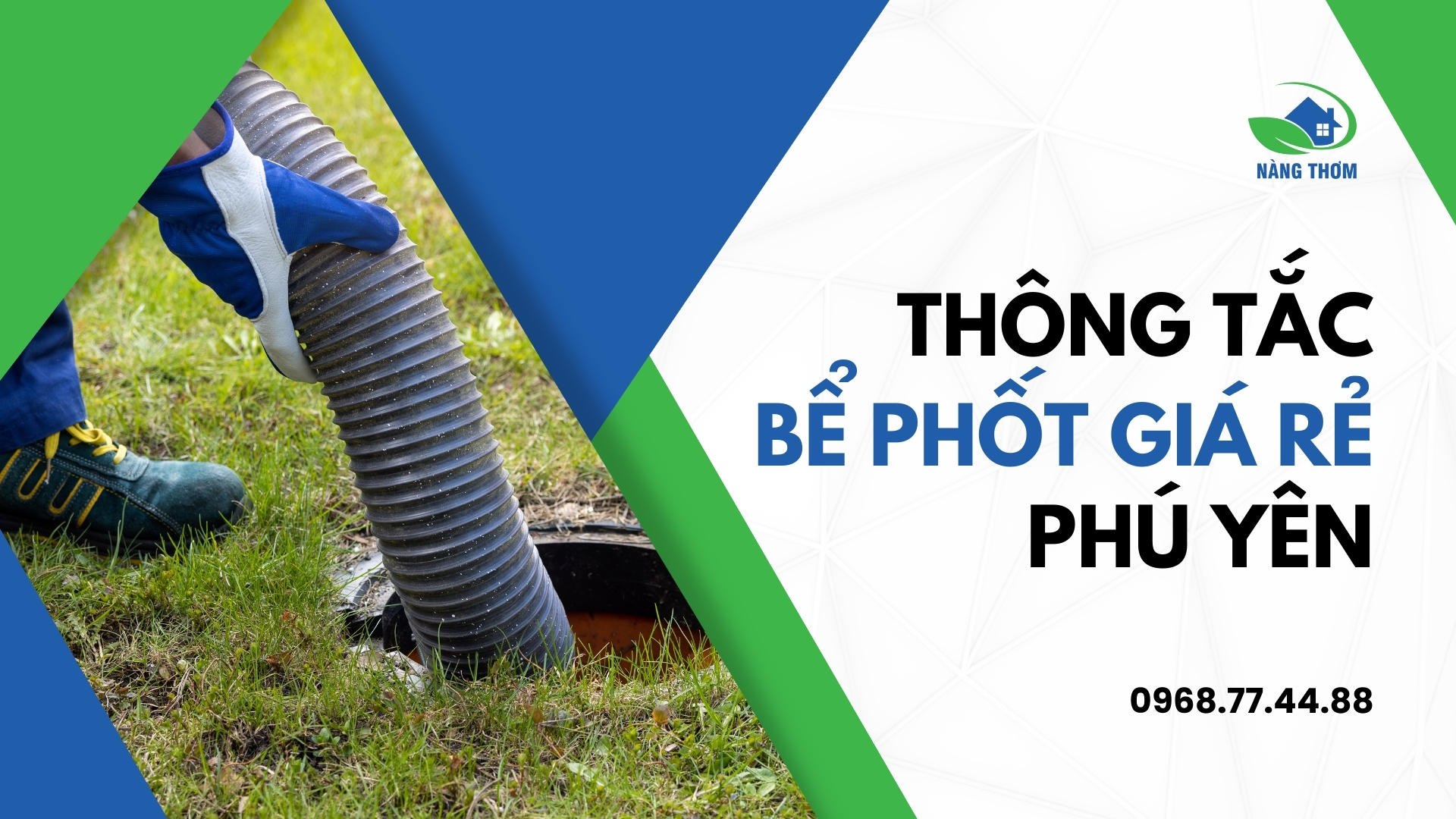 Nàng Thơm cung cấp dịch vụ thông tắc bể phốt giá rẻ Phú Yên