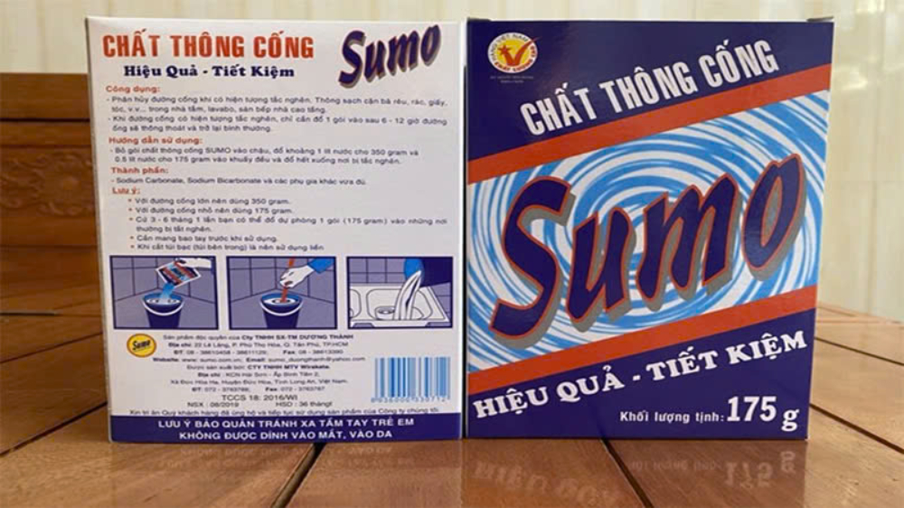Gợi ý 5 loại bột thông nghẹt đường ống cống hiệu quả