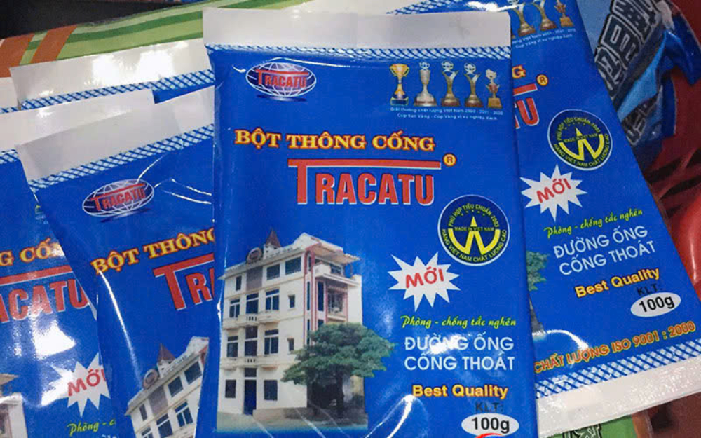Ưu điểm của bột thông nghẹt đường ống cống