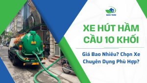 xe hút hầm cầu 10 khối