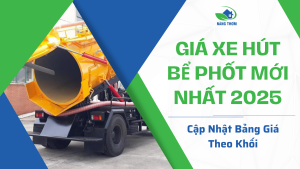 giá xe hút bể phốt