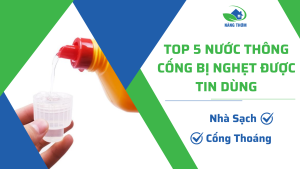 thông cống bị nghẹt