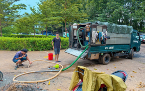 Hút hầm cầu xã Hòa Xuân hiệu quả, có bảo hành dài hạn