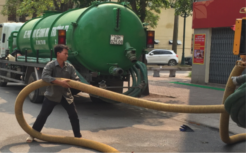Dịch vụ hút hầm cầu xã Đồng Xuân nhanh, sạch và chuyên nghiệp