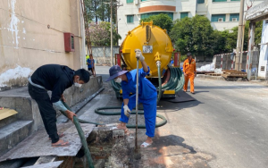 Dịch vụ hút hầm cầu xã Suối Trai nhanh gọn, uy tín hàng đầu